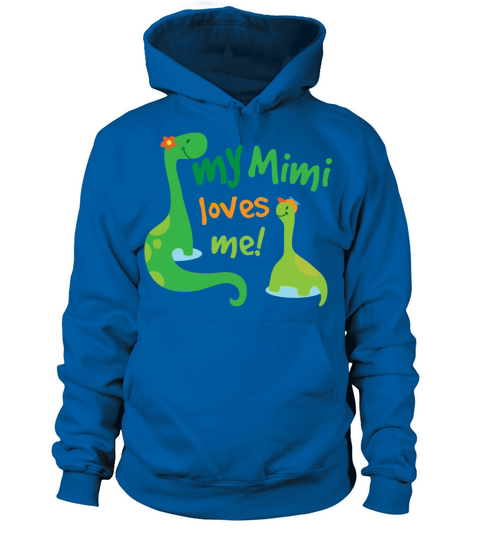 My Mimi Loves Me dinosaur Women's Hoodie