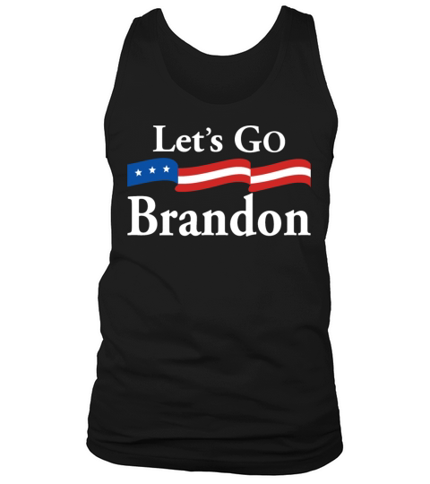 Lets Go Brandon Race Meme Sarcastic Anti Liberal Men's Tank Top