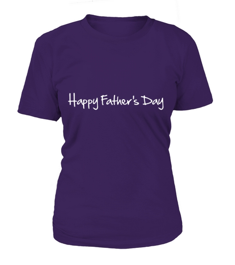 Typography happy father day Women's T-Shirt