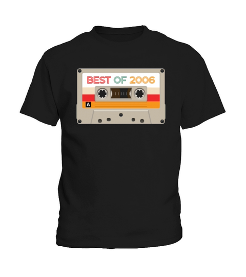 Vintage Cassette Tape Shirt Birthday Gifts Retro Kids T-Shirt