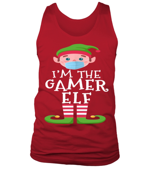 I’m The Gamer Elf Matching Christmas 2020 Pajama Men's Tank Top