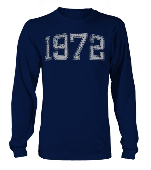 1972 Year Vintage Women's Long Sleeve
