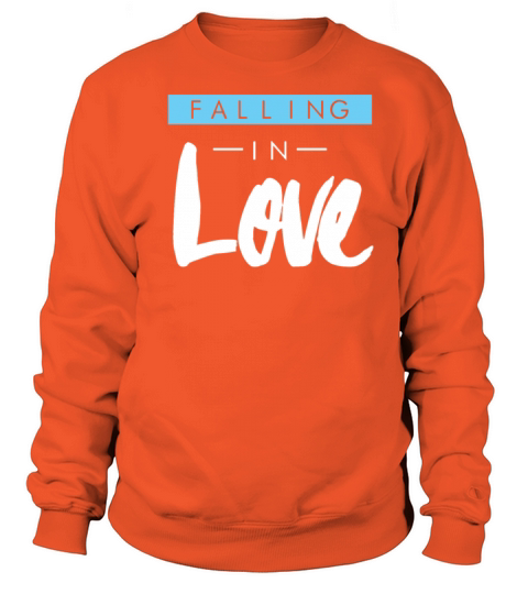 Falling In Love Cute Women's Sweatshirt