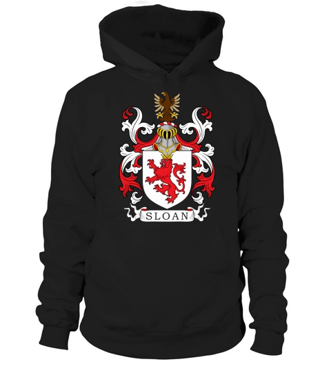 Sloan Family Crest Scottish Family Crests Hoodie Unisex