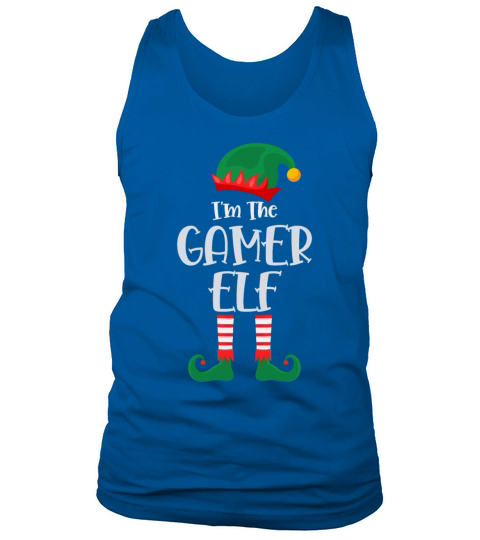 Im The Gamer Elf Matching Christmas Men's Tank Top