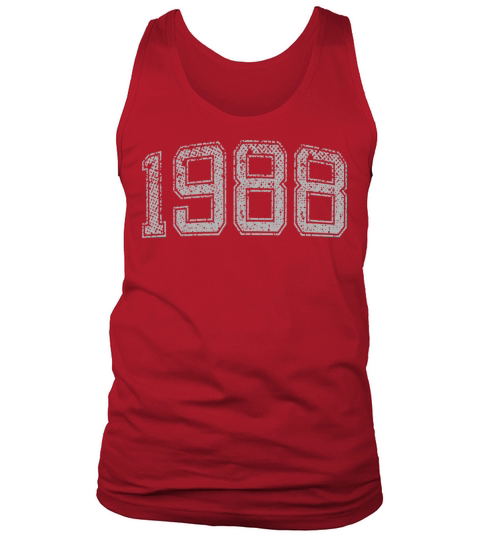 1988 Year Vintage Men's Tank Top