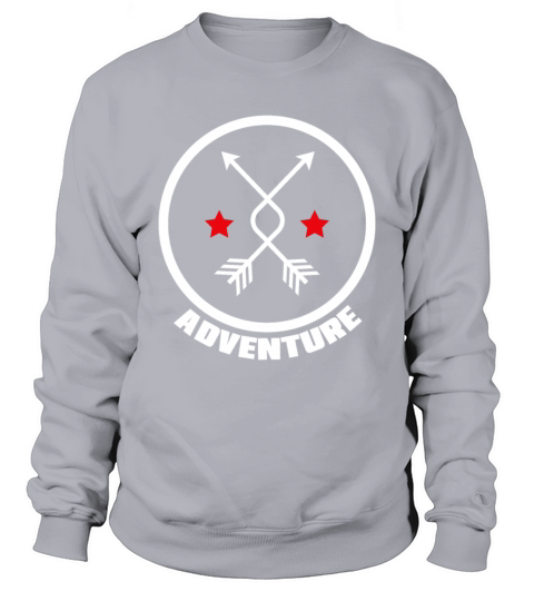 Adventure Arrow Stars Trekking Hiking gift Men's Sweatshirt