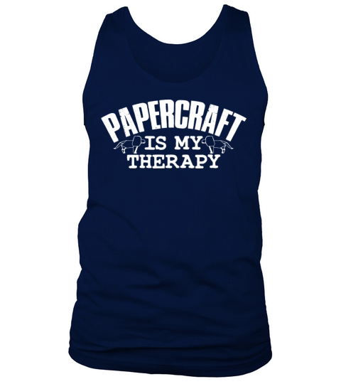 Papercraft Joke Origami Artwork Paper Cardmaking Tank Top Unisex
