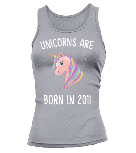 unicorns are born in 2011 Women's Tank Top