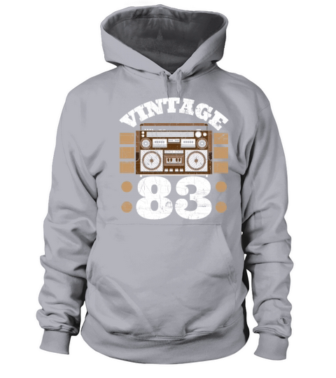 Vintage 83 - Cassette Player Design Women's Hoodie
