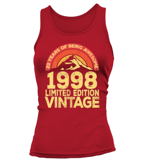 Legendary Retro Vintage Awesome Birthday 1998 Women's Tank Top