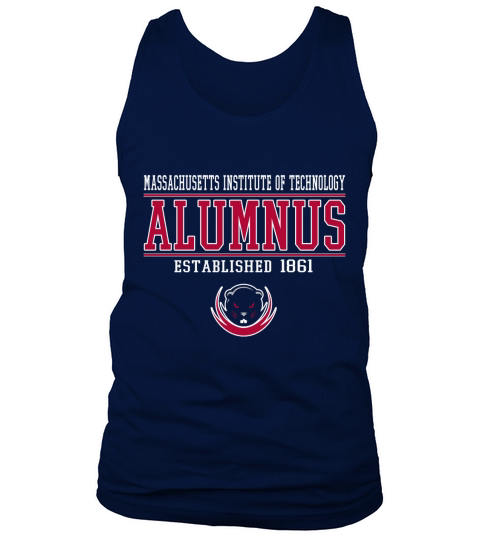 MIT Massachusetts  Alumnus Tank Top Unisex