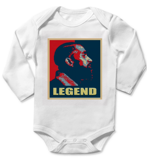 Legend Rip Nipsey Hussle - Unisex Long Sleeve Long Sleeve Baby One-Piece
