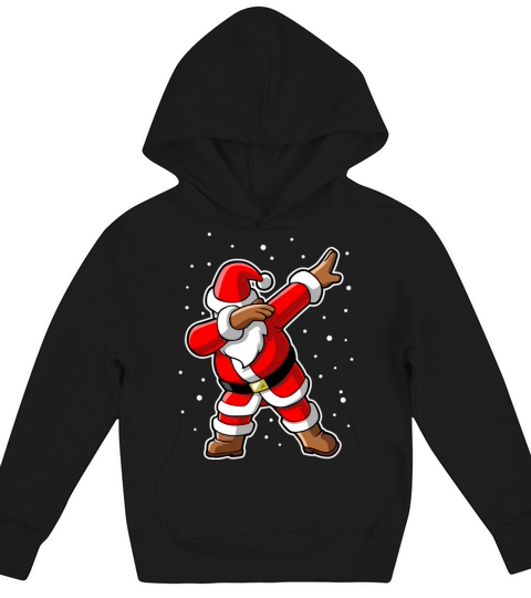 dabbing santa claus Kids Hoodie