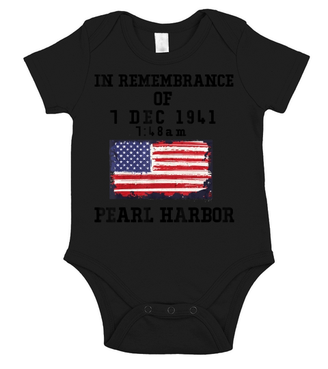 Pearl Harbor T shirt - Navy Veteran Tee T-Shirt Short Sleeve Baby One-Piece