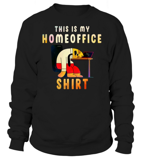 Funny Homeoffice Sloth Office Work Job Men's Sweatshirt