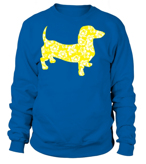 Aloha Doxie Yellow Women's Sweatshirt