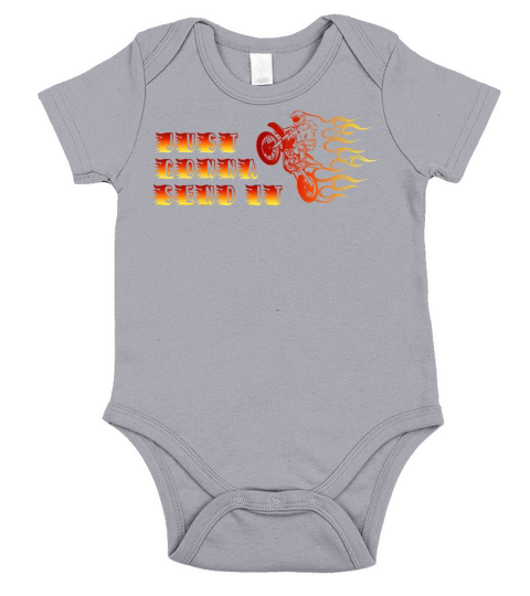 Just gonna send it skeleton scary Halloween gift Short Sleeve Baby One-Piece