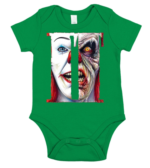Horror Short Sleeve Baby One-Piece