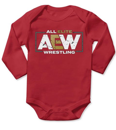 allelite aew wrestling Long Sleeve Baby One-Piece