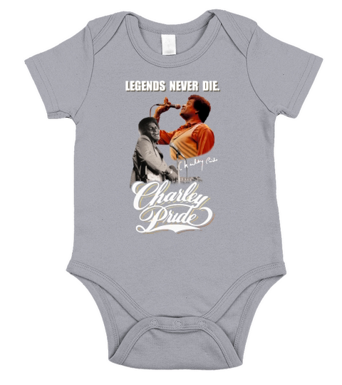 Legends never die Charley Pride signature Short Sleeve Baby One-Piece