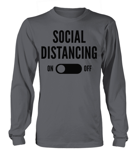Social Distancing On Women's Long Sleeve