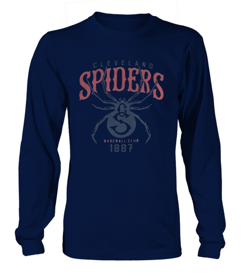 Cleveland spiders baseball club 1887 shirt Long sleeved Unisex