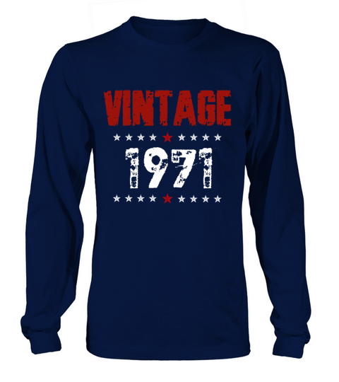 Vintage 1971 Men's Long Sleeve