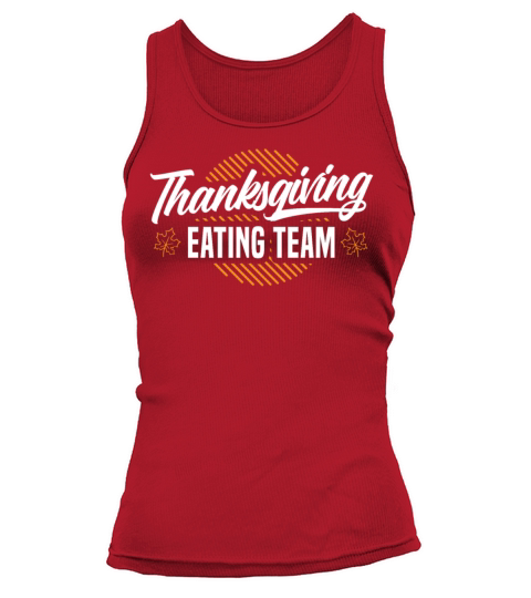 Thanksgiving Eating Team Turkey Day Blessed Women's Tank Top