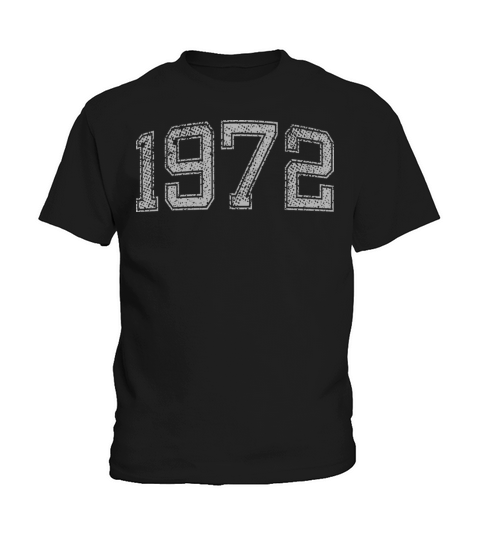 1972 Year Vintage Kids T-Shirt