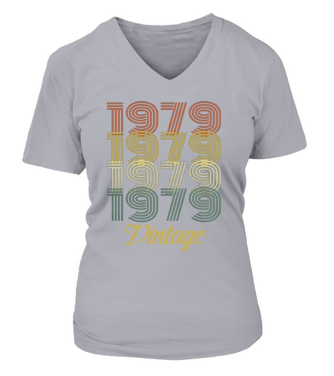 1979 Vintage classic V-neck T-Shirt Woman