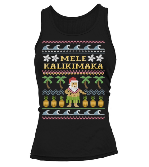 Mele Kalikimaka Christmas Women's Tank Top