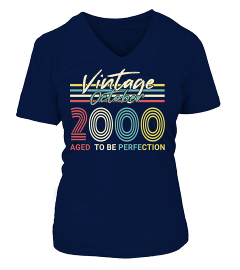 October 2000 Vintage Perfection Women's V-Neck T-shirt