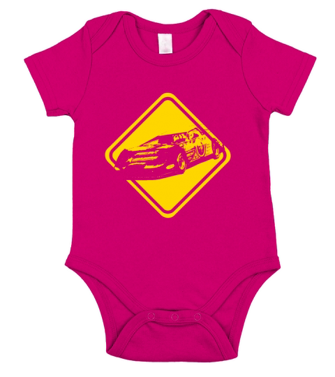 Race Car Short Sleeve Baby One-Piece