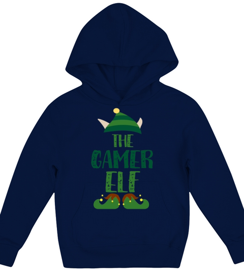 The Gamer Elf Kids Hoodie