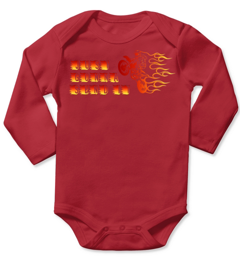 Just gonna send it skeleton scary Halloween gift Long Sleeve Baby One-Piece