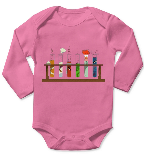 Muppet Science Long Sleeve Baby One-Piece