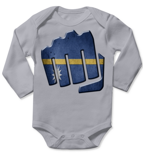 Nauru Long Sleeve Baby One-Piece