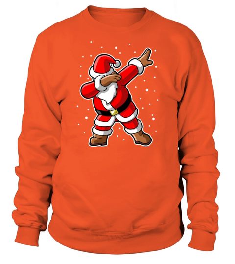 dabbing santa claus Men's Sweatshirt