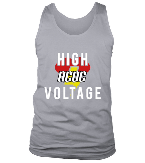 High Voltage ACDC Design Men's Tank Top
