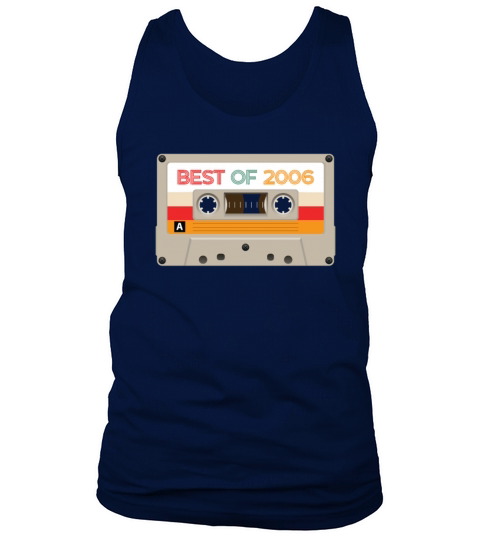 Vintage Cassette Tape Shirt Birthday Gifts Retro Men's Tank Top