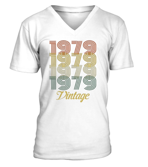 1979 Vintage classic V-Neck T-shirt