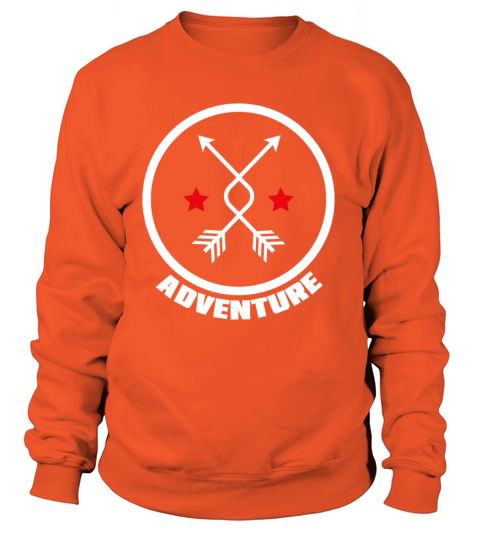 Adventure Arrow Stars Trekking Hiking gift Women's Sweatshirt