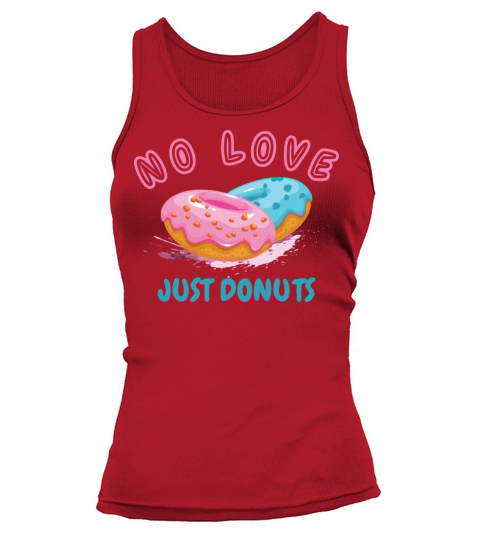 NO LOVE JUST DONUTS Women's Tank Top