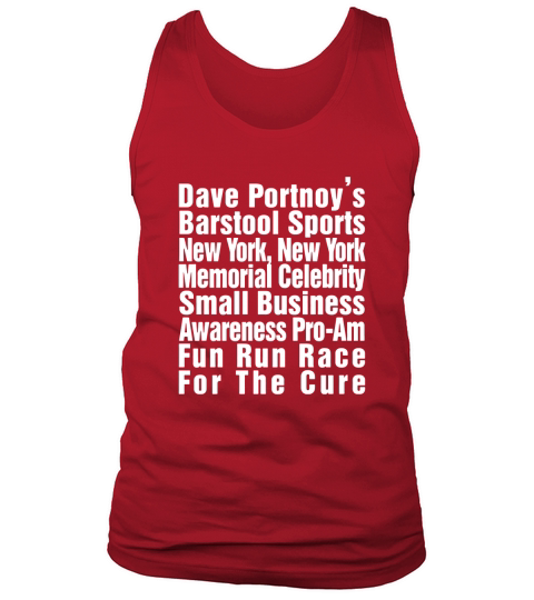 Dave Portnoy Barstool Sports New York New York Memorial Celebrity Small Business - Unisex Long Sleeve Tank Top Unisex