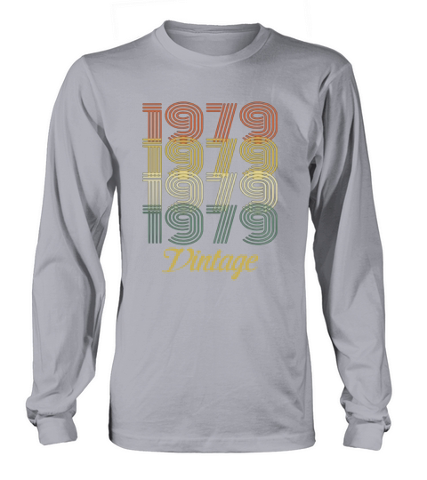 1979 Vintage classic Long sleeved Unisex