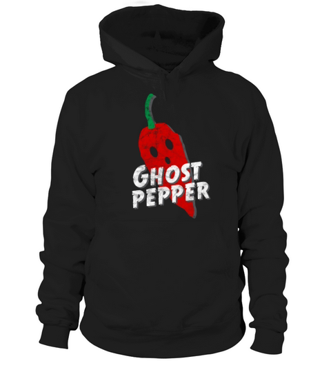 Overlay Ghost Pepper Halloween Women's Hoodie
