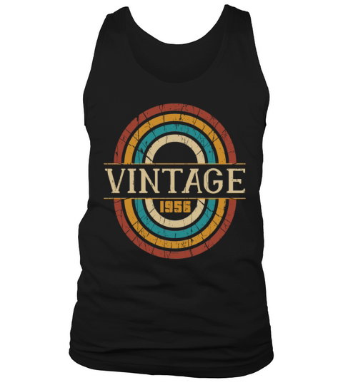 Old Retro Vintage Made 1956 Parts Birth Born Tank Top Unisex