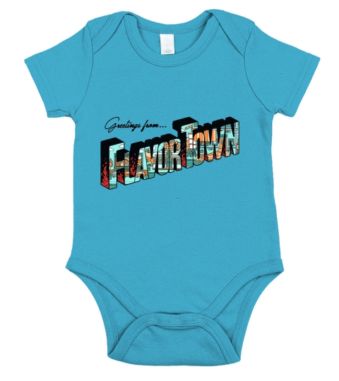 From FLAVORTOWN Short Sleeve Baby One-Piece