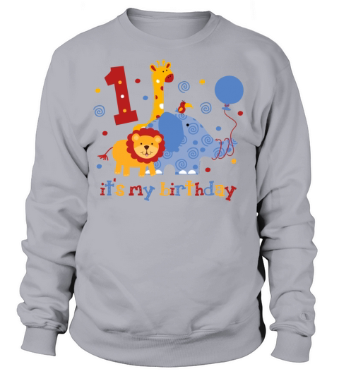 Safari 1st Birthday Women's Sweatshirt